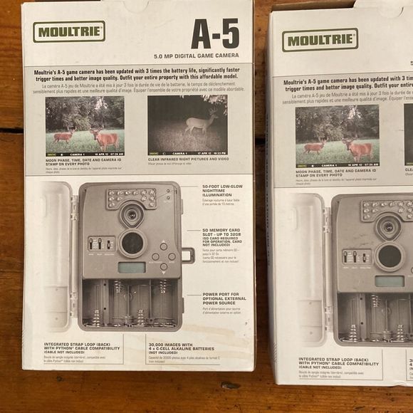 Other Moultrie A5 Digital Game Cameras 2 Trail Cameras Poshmark